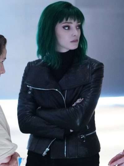 Emma Dumont The Gifted Leather Jacket