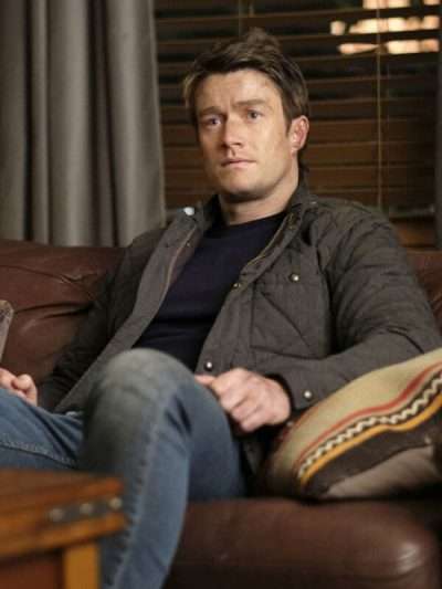 Quilted Cotton Jacket Worn by Robert Buckley in Tv Series iZombie