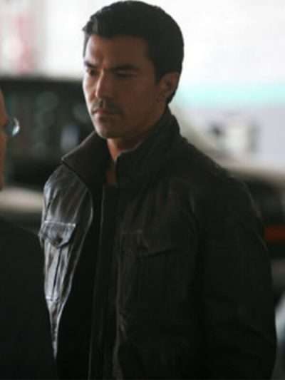 Simon Lee The Event Ian Leather Jacket