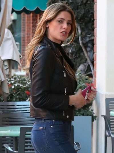 Ashley Greene Leather Jacket