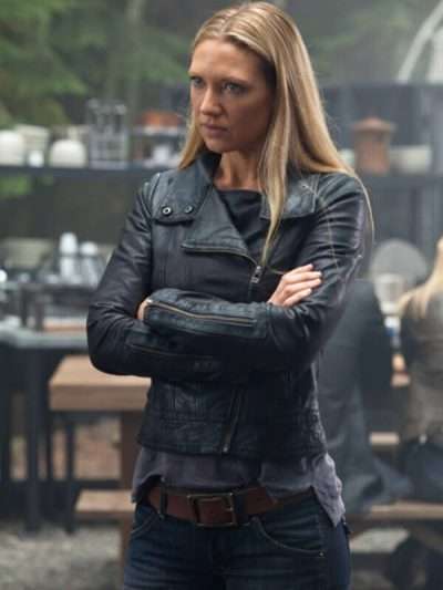 Anna Torv Fringe Jacket for Womens