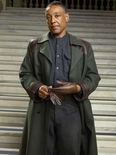 Giancarlo Esposito Revolution Wool Coat