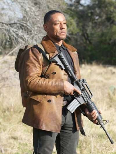 Giancarlo Esposito Revolution Brown Jacket