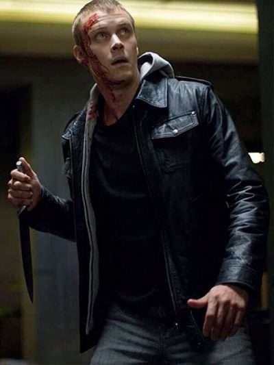 Daybreakers Michael Dorman Leather Jacket