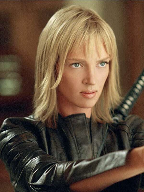 Kill Bill Vol. 2 Uma Thurman Black Jacket