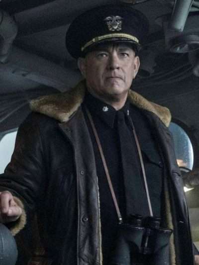Greyhound Tom Hanks Leather Jacket