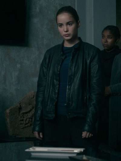 Warrior Nun Alba Baptista Black Leather Jacket