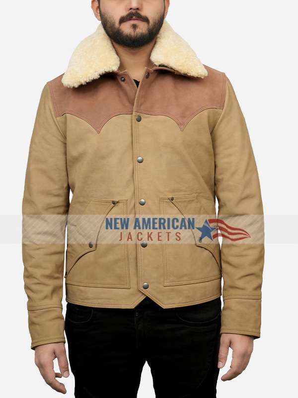 Yellowstone S03 John Dutton Brown Jacket
