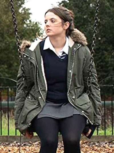 Gabrielle Creevy In My Skin Hooded Green Jacket