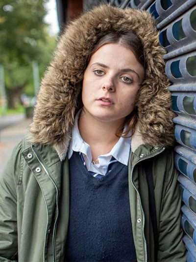 In My Skin Bethan Gwyndaf Green Hooded Jacket
