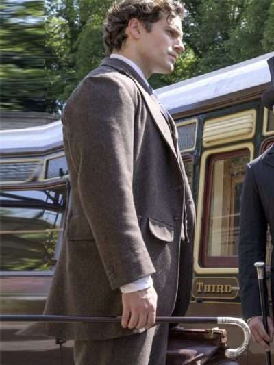 Henry Cavill Enola Holmes Wool Suit Coat