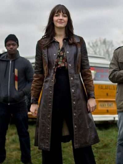 Kat and the Band Ella Hunt Brown Coat