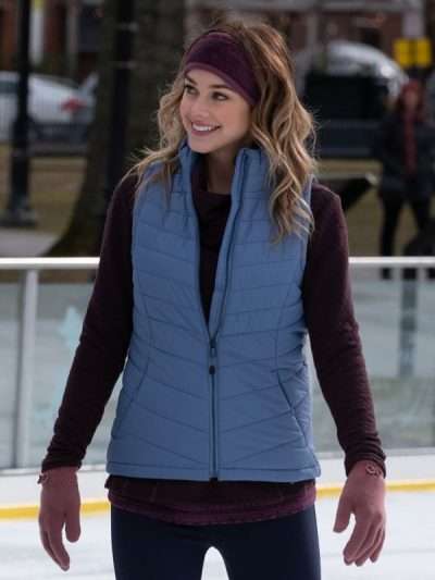 Courtney Christmas on Ice Abigail Klein Vest
