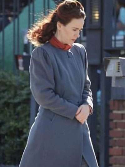 Sarah Paulson Ratched Coat
