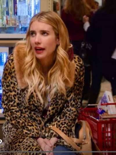 Holidate Sloane Leopard Print Coat
