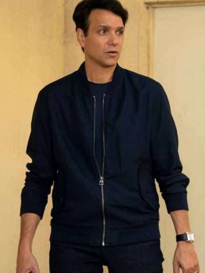 Ralph Macchio Cobra Kai S03 Bomber Jacket