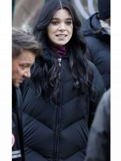 Hailee Steinfield Hawkeye 2021 Puffer Coat