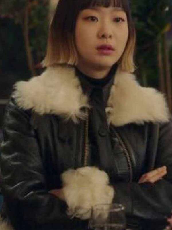 Itaewon Class Kim Da-Mi Shearling Jacket