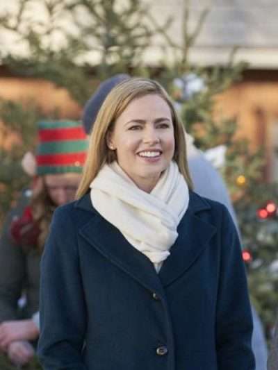 Project Christmas Wish Lucy Blue Wool Coat