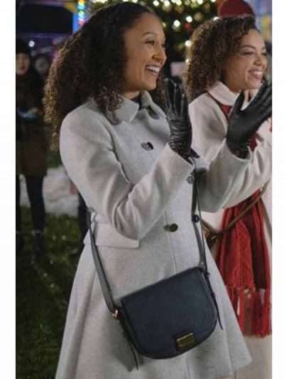 Christmas Comes Twice Tamera Mowry Housley Coat