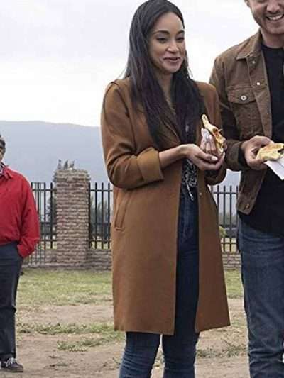 Victoria Fuller The Bachelor Brown Coat