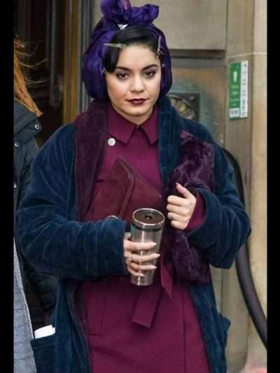The Princess Switch: Switched Again Vanessa Hudgens Velvet Coat