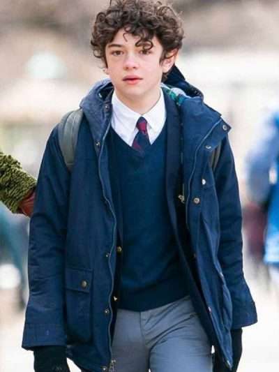 The Undoing Noah Jupe Cotton Jacket