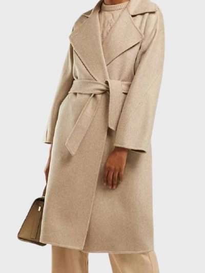 The Undoing Lily Babe Wool Beige Coat