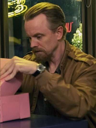 Good Girls Leslie Peterson Brown Leather Jacket