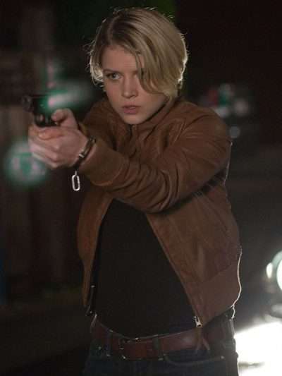 Sarah Jones Alcatraz Leather Jacket