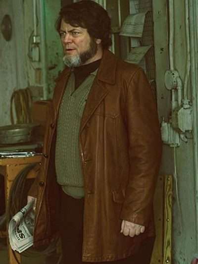 Nick Offerman Brown Blazer Jacket