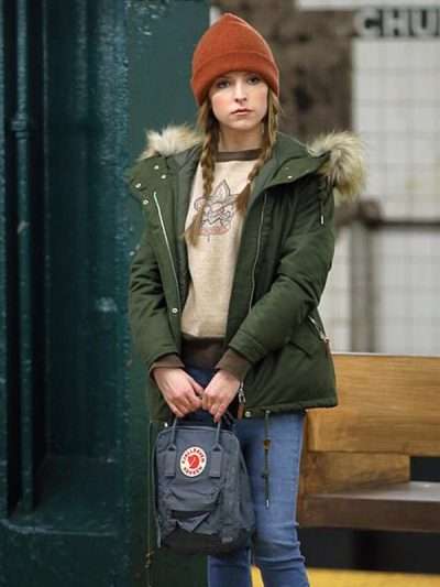 Anna Kendrick Love Life Green Hooded Jacket