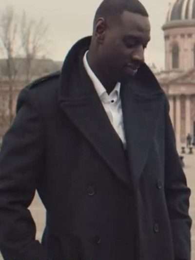 Assane Omar Sy Lupin Black Coat