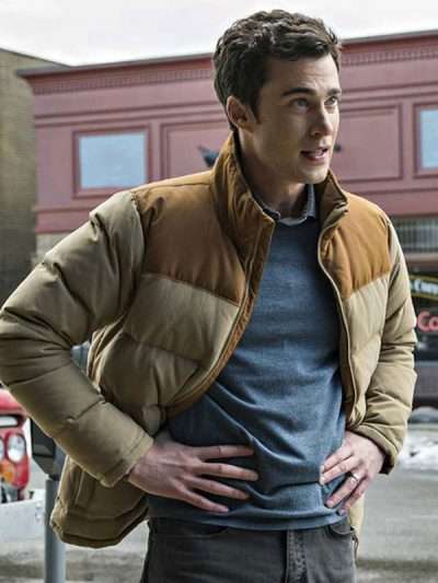 Resident Alien Levi Fiehler Puffer Jacket