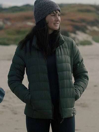 Shailene Woodley Big Little Lies Green Jacket