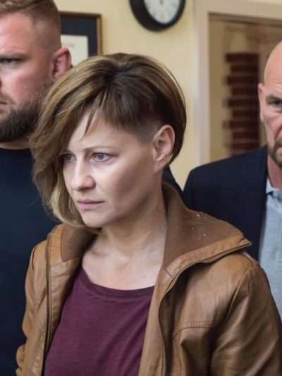 Helena The Plagues of Breslau Brown Leather Jacket