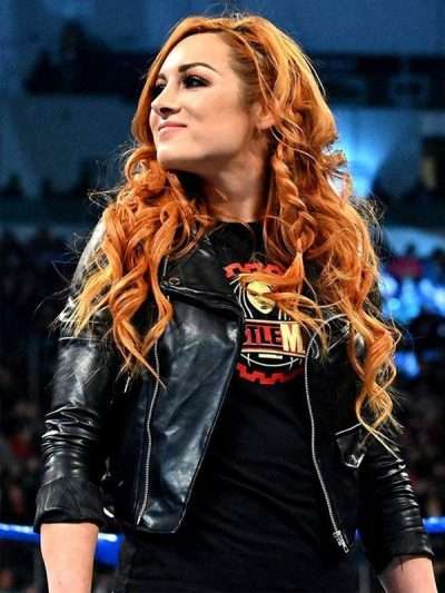 WWE Becky Lynch Biker Leather Jacket