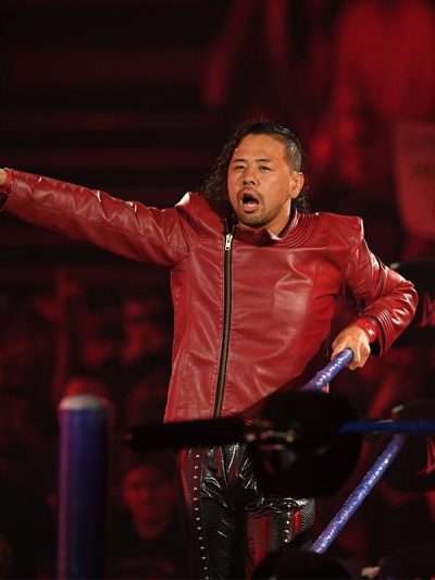 Shinsuke Nakamura WWE Red Leather Jacket