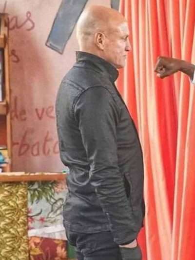Woody Harrelson The Man from Toronto Black Jacket