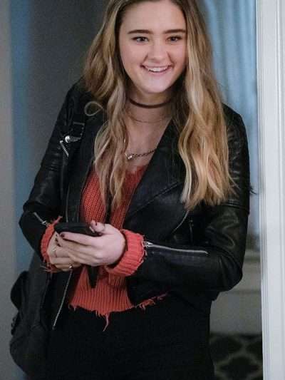 A Million Little Things Lizzy Greene Leather Jacket