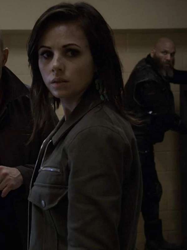 Williams Agents of Shield Brooke Green Jacket