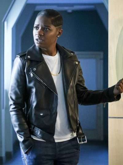 Bre-Z Black Leather Jacket