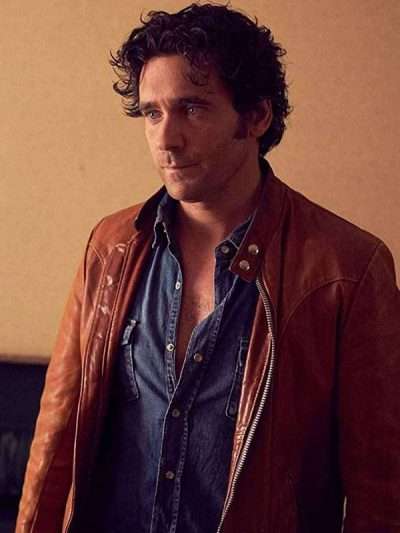 Caught Allan Hawco Leather Jacket