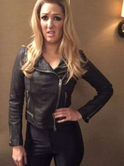 The Good Place D'Arcy Carden Black Leather Jacket