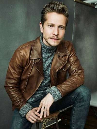 The Resident Matt Czuchry Brown Leather Jacket