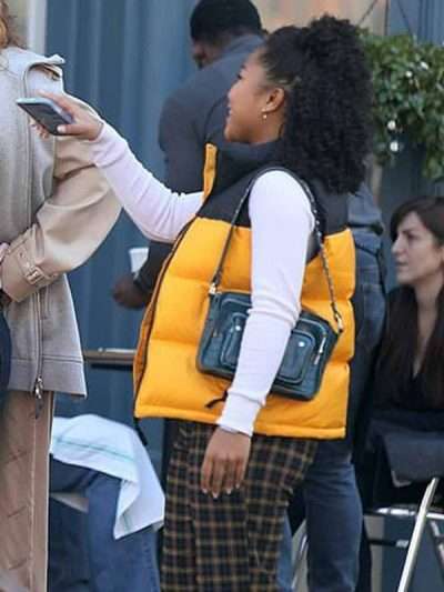Delilah Winter The Equalizer 2021 Laya DeLeon Hayes Puffer Vest