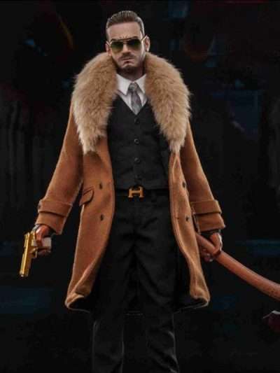 Gangsters Kingdom Spade David Shearling Coat