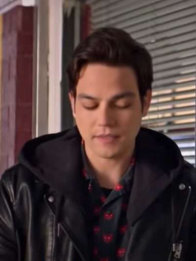 Seven Heavy Black Biker Leather Jacket