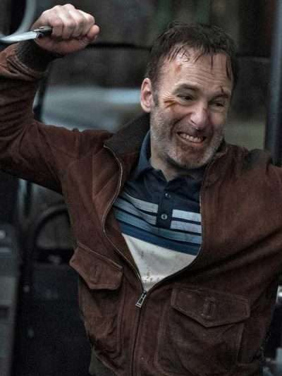 Nobody Bob Odenkirk Brown Jacket