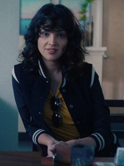 Eiza González I Care a Lot Fran Varsity Jacket